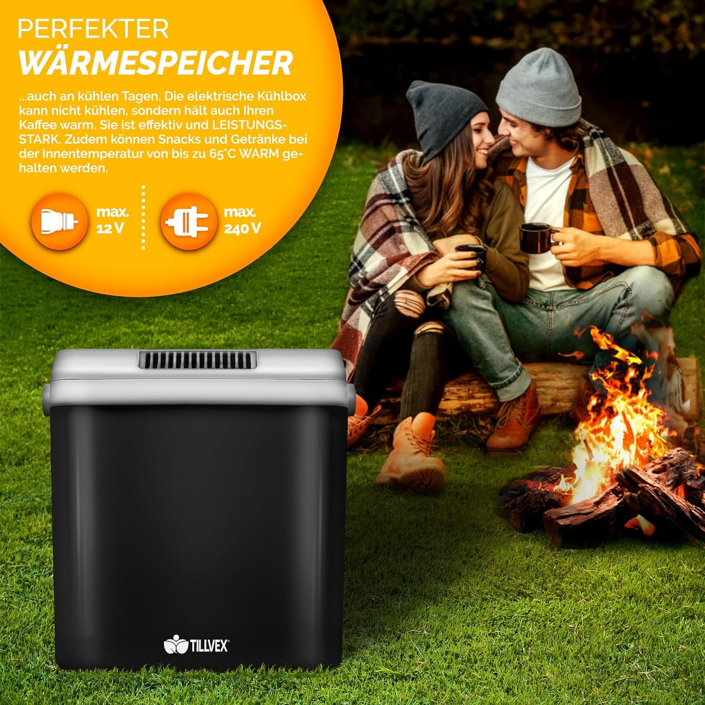 Elektrische Thermobox, Anthrazit