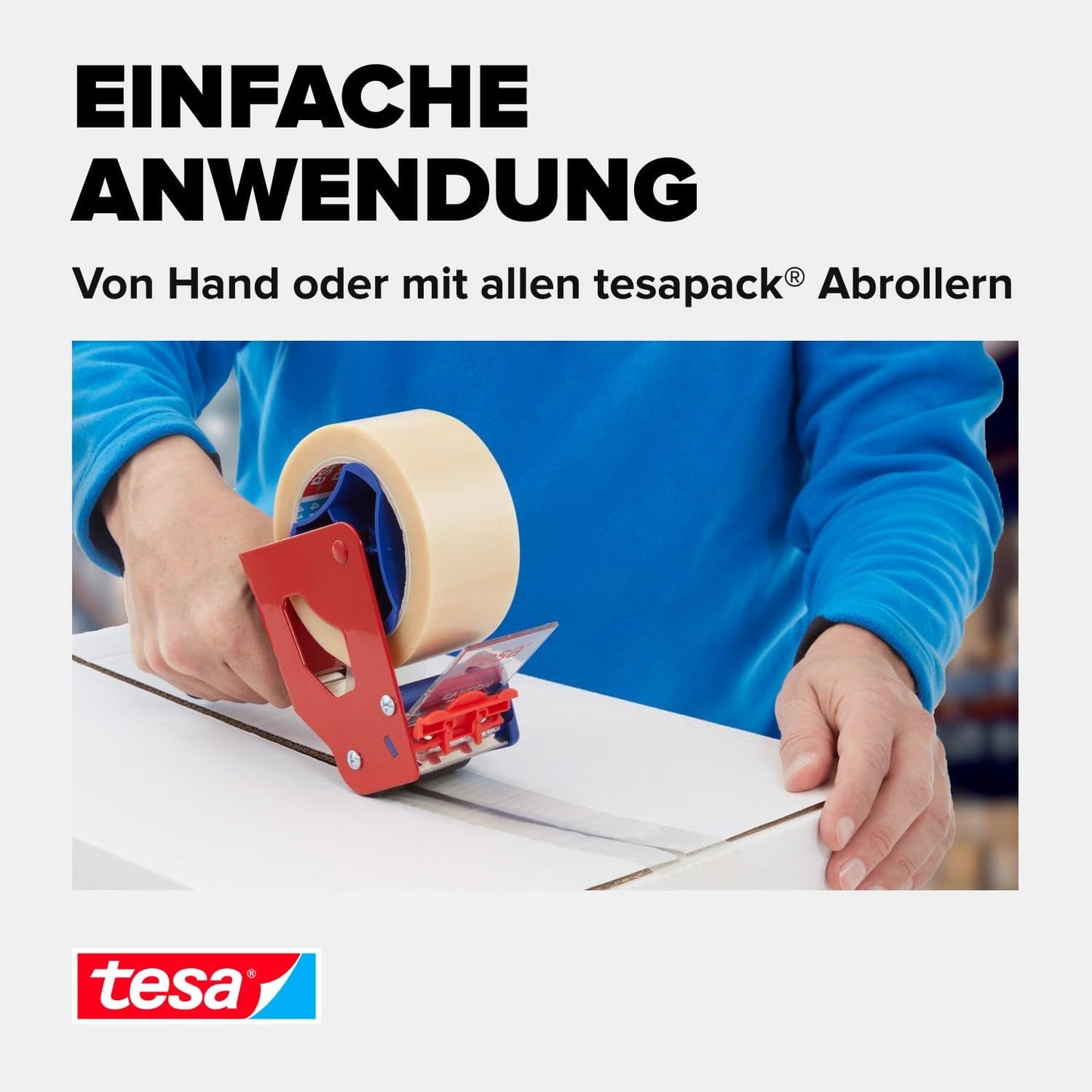 3-teiliges Klebeband-Set, Transparent 66 m x 50 mm | 3 Stück 3 Rolls