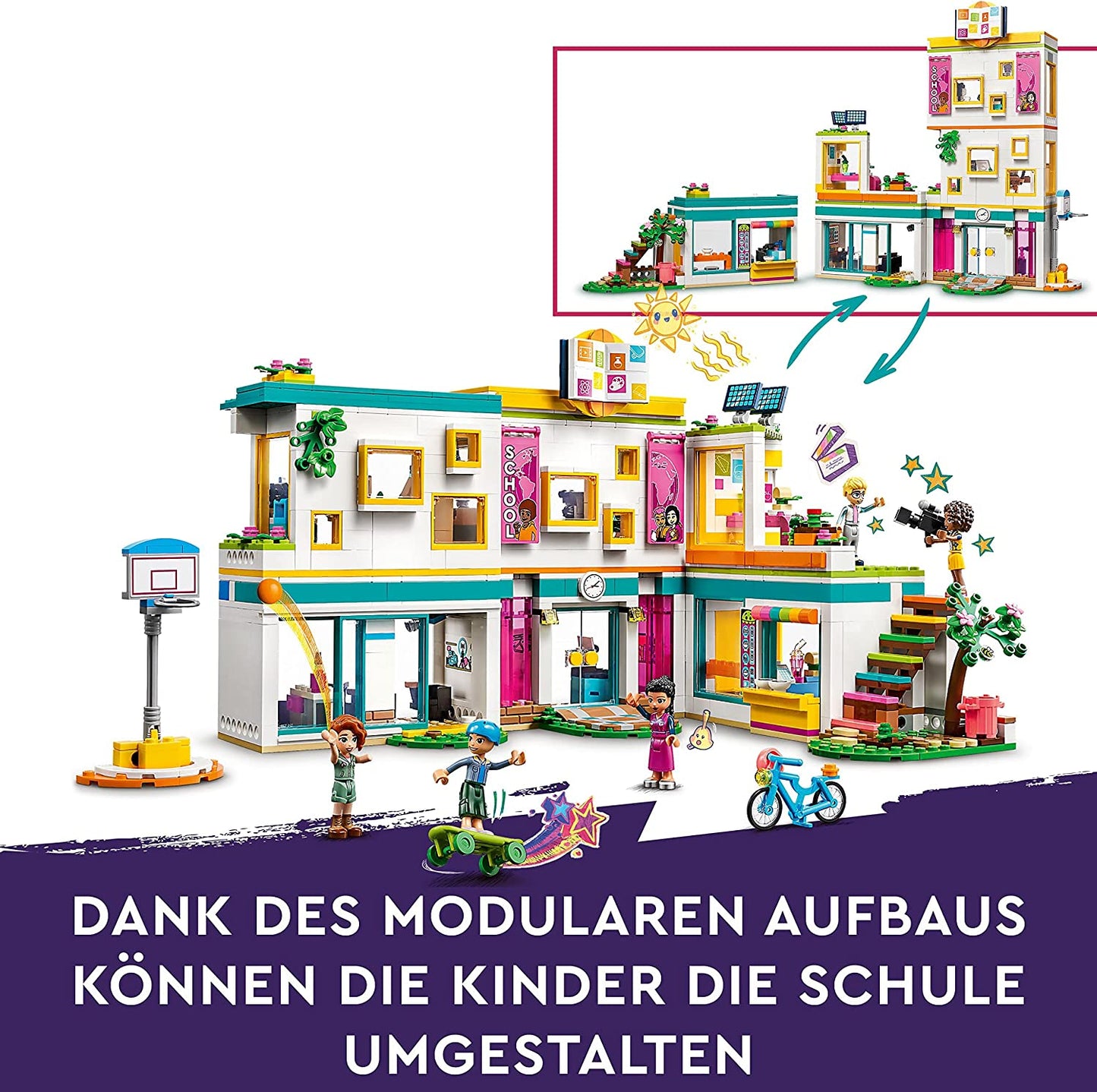 41731 Friends Internationale Schule, Konstruktionsspielzeug, Single