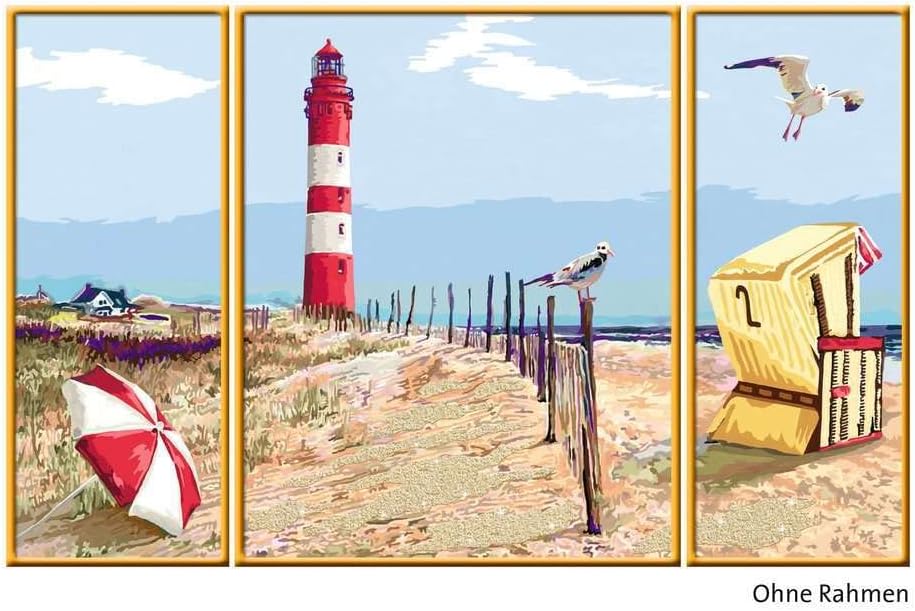 Malen nach Zahlen Malerische Dünen, Alte Version