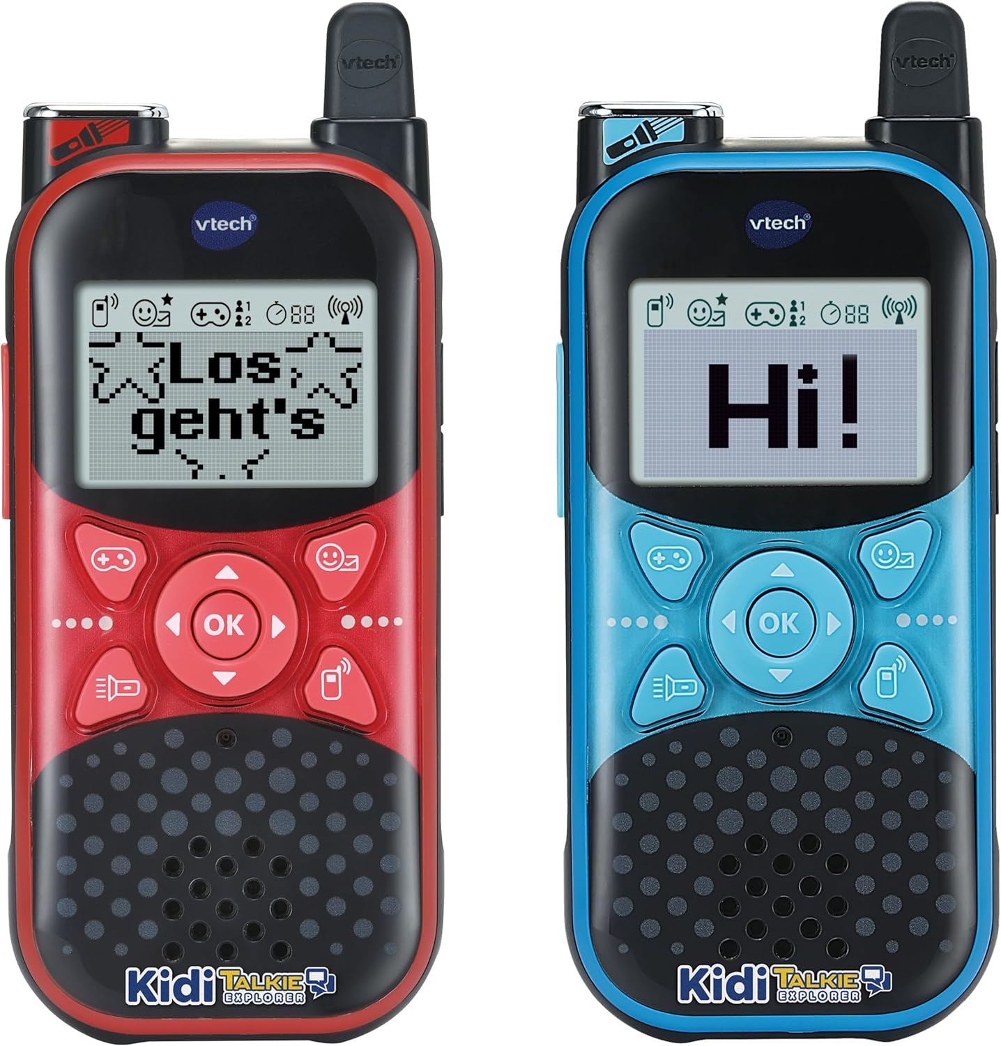 KidiTalkie Explorer 8-in-1 Walkie-Talkies für Kinder