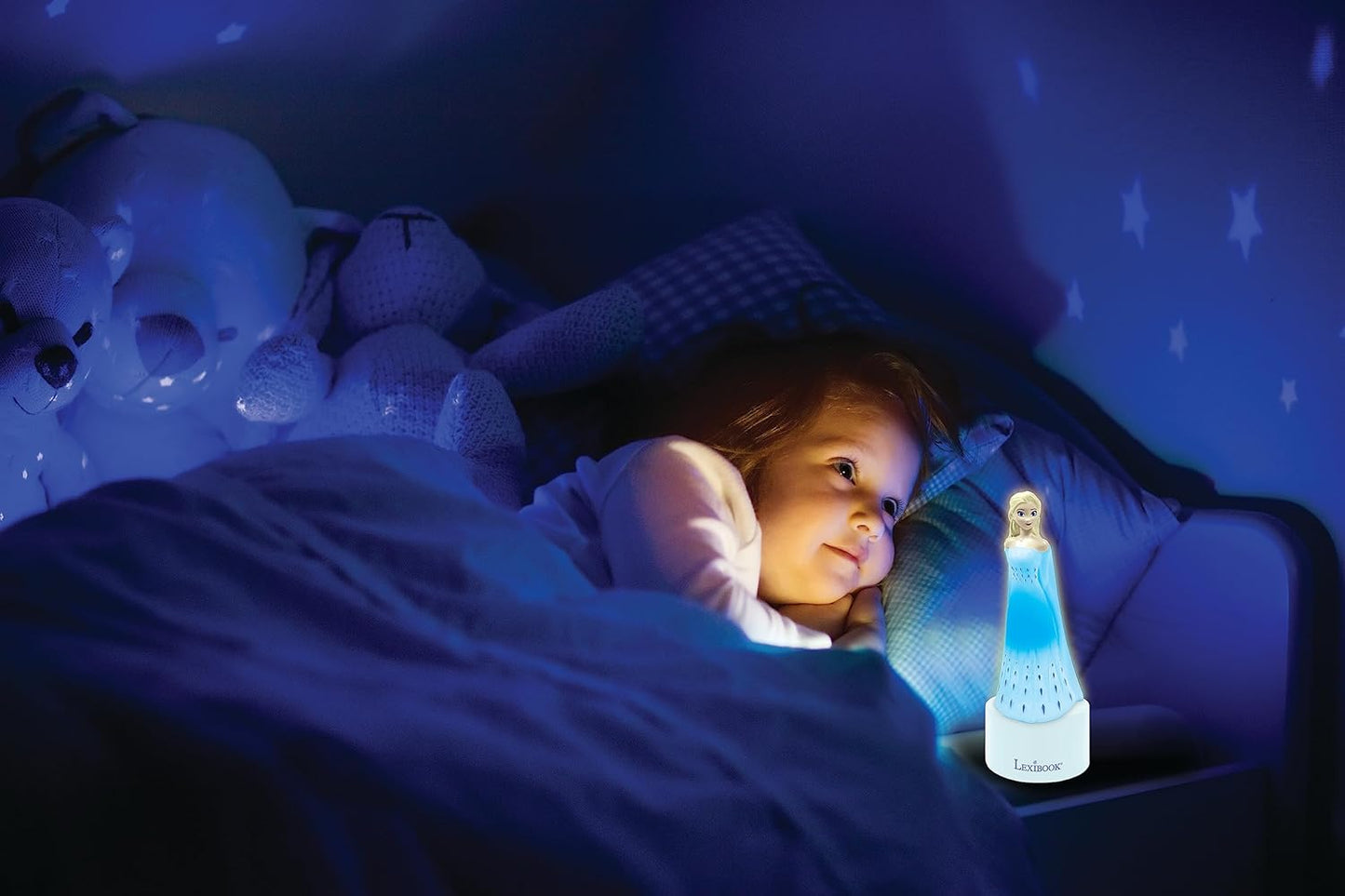 Disney Frozen Lautsprecher mit Nachtlicht, Die Eiskönigin
