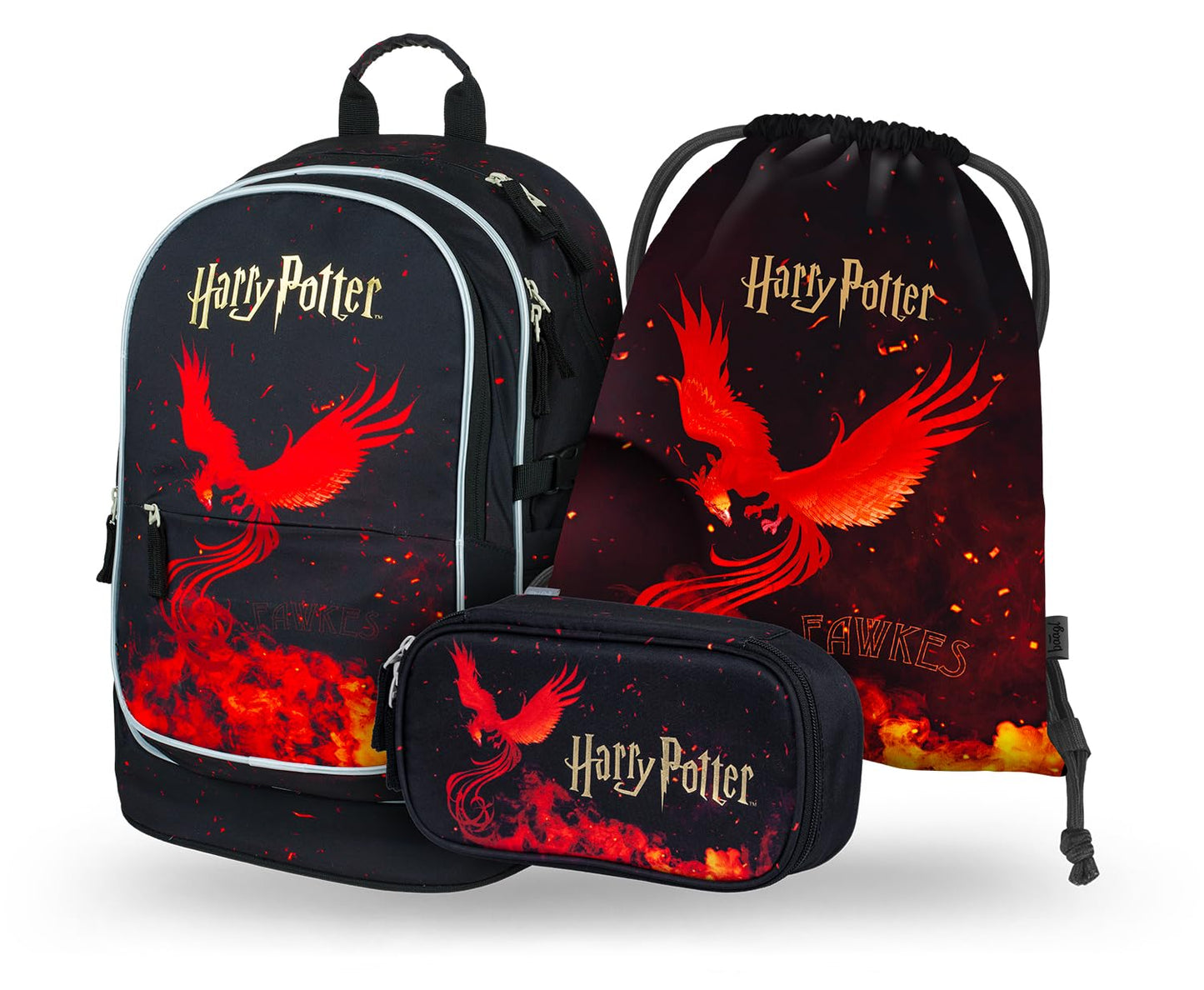 Schulrucksack-Set für Grundschüler, Harry Potter Phönix