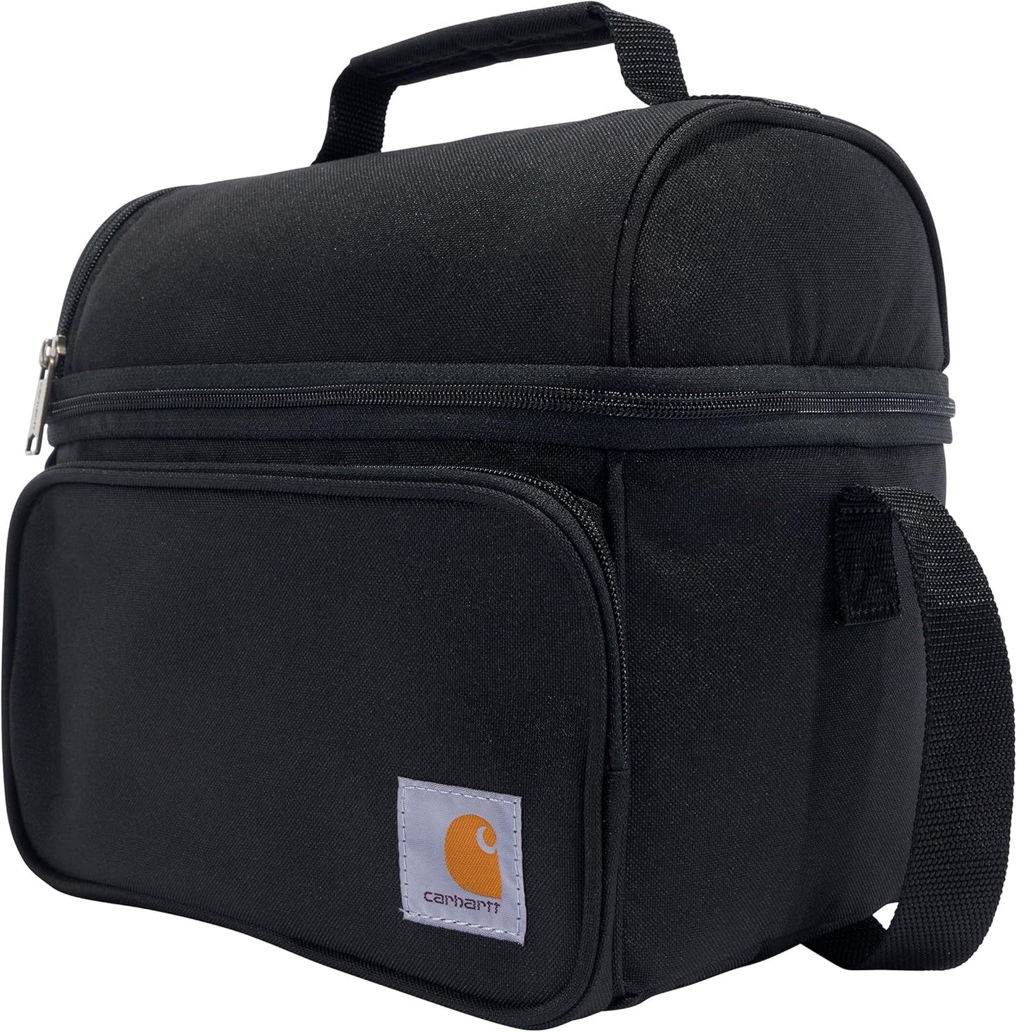 Isolierte Kühltasche mit Zwei Fächern, One Size (Pack of 1) Schwarz