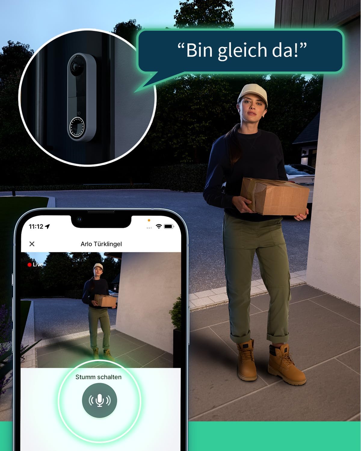 Kabellose Essential Video-Türklingel