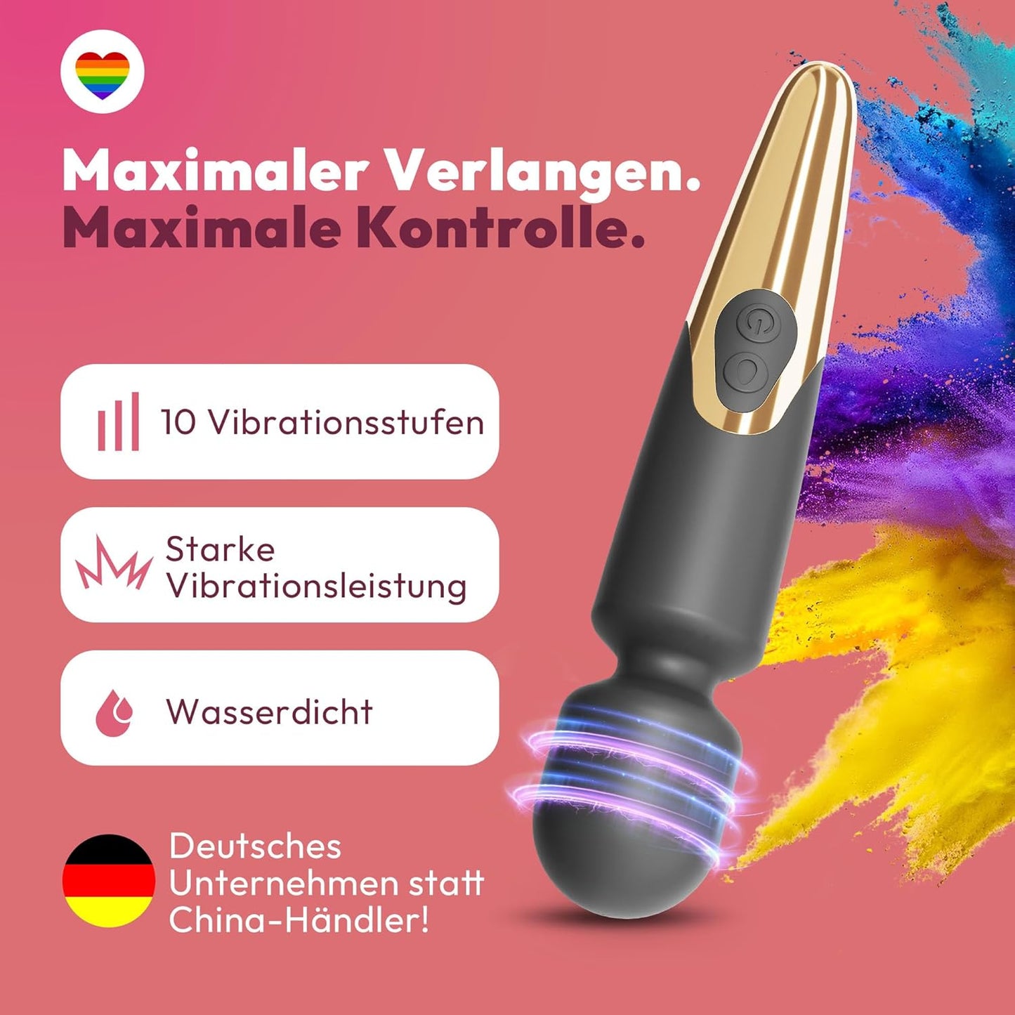 Vibrator mit Fernsteuerung & 10 Modi