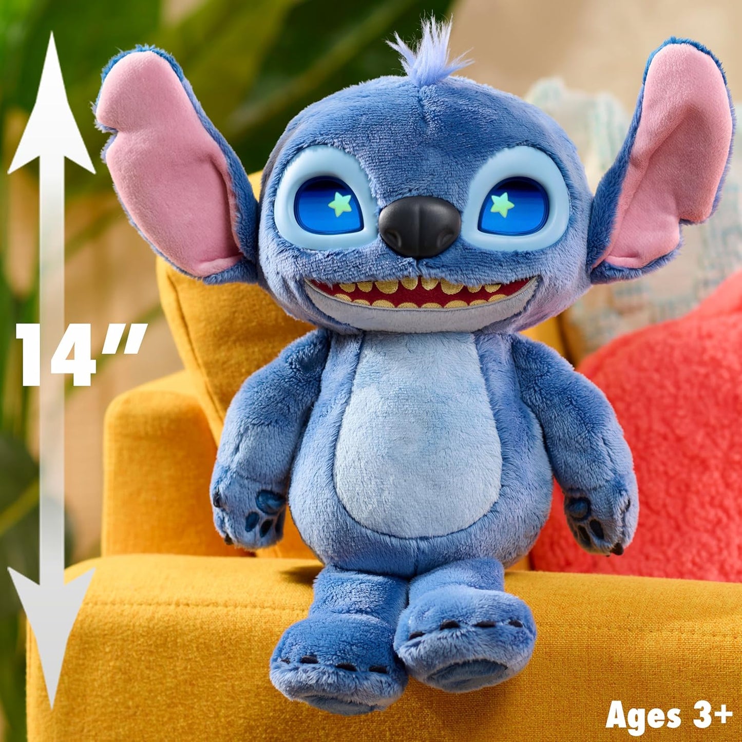 Disney Stitch Interaktives Plüschtier, Stitch Movie Many Moods