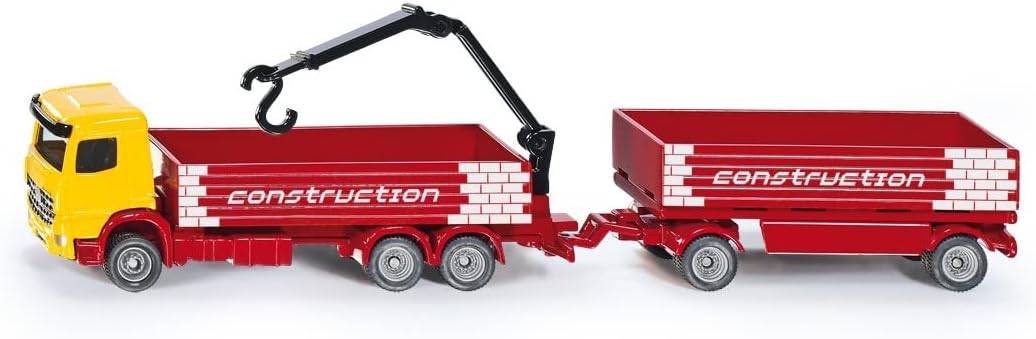 Baustoff-LKW mit Anhänger, Baustoff-LKW mit Anhänger Single