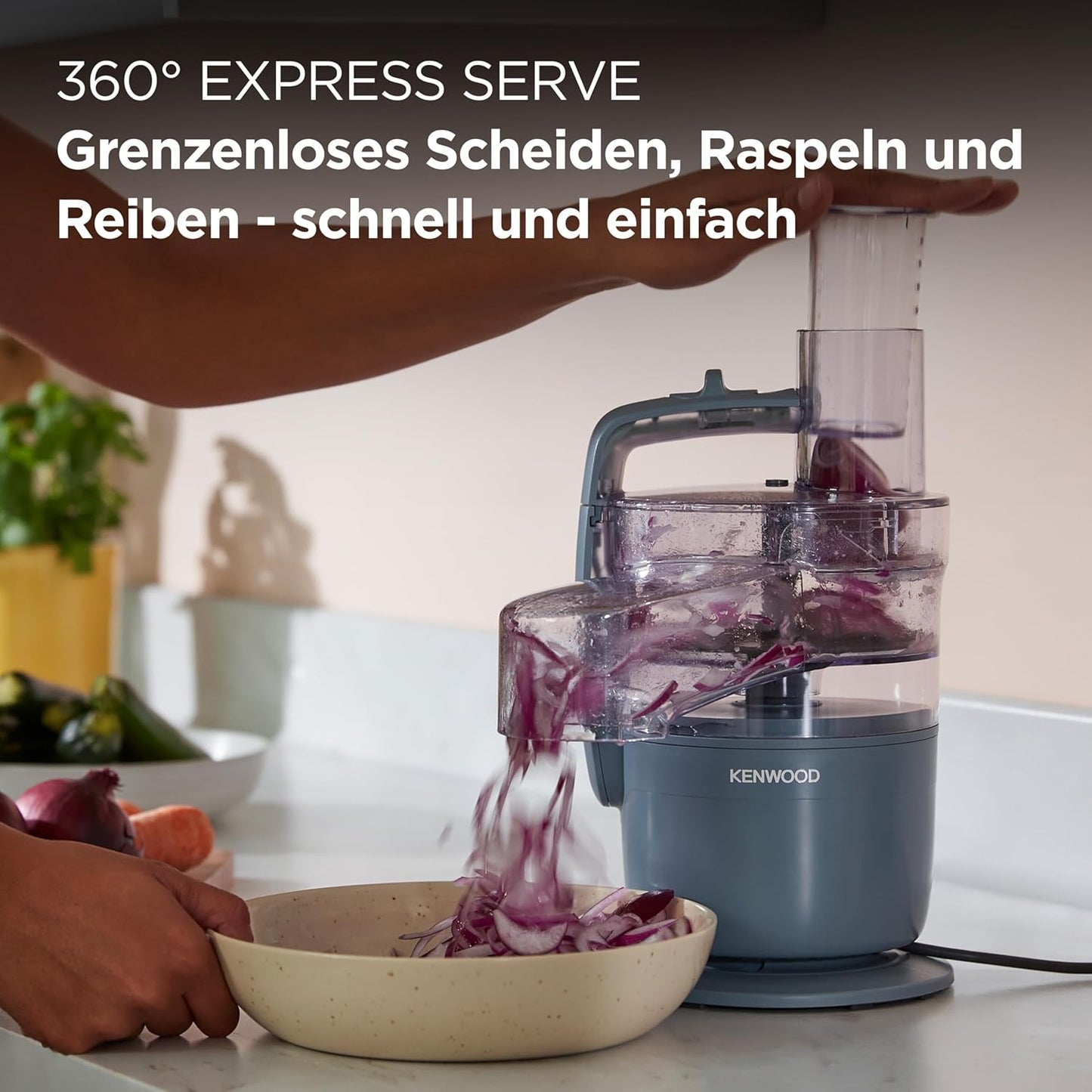MultiPro Compact Zerkleinerer mit Pulse-Funktion, Grau - 900 Watt
