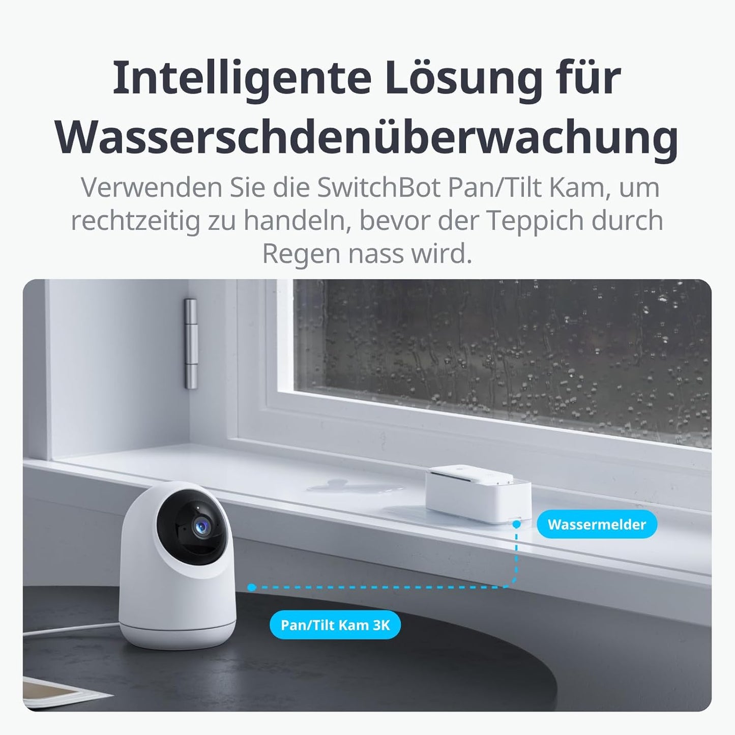 WLAN-Wassermelder-Set mit App-Benachrichtigung, Detector*3