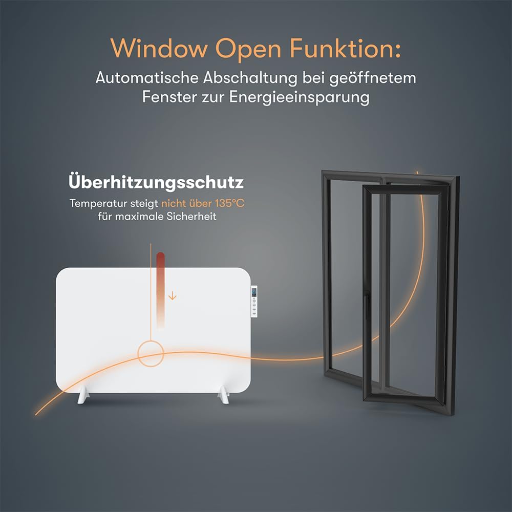 Infrarotheizung, Weiss