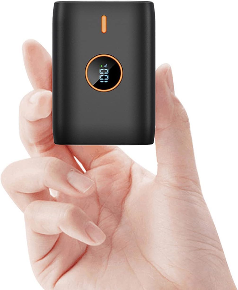 Powerbank mit Schnellladefunktion, Orange
