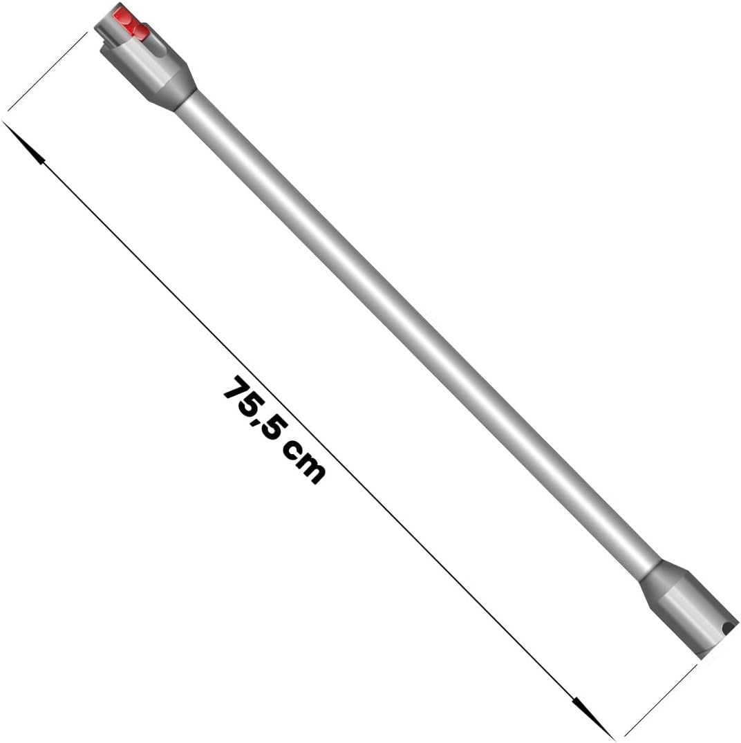 Ersatzsaugrohr für Dyson, V12 Slim Rohr Silber