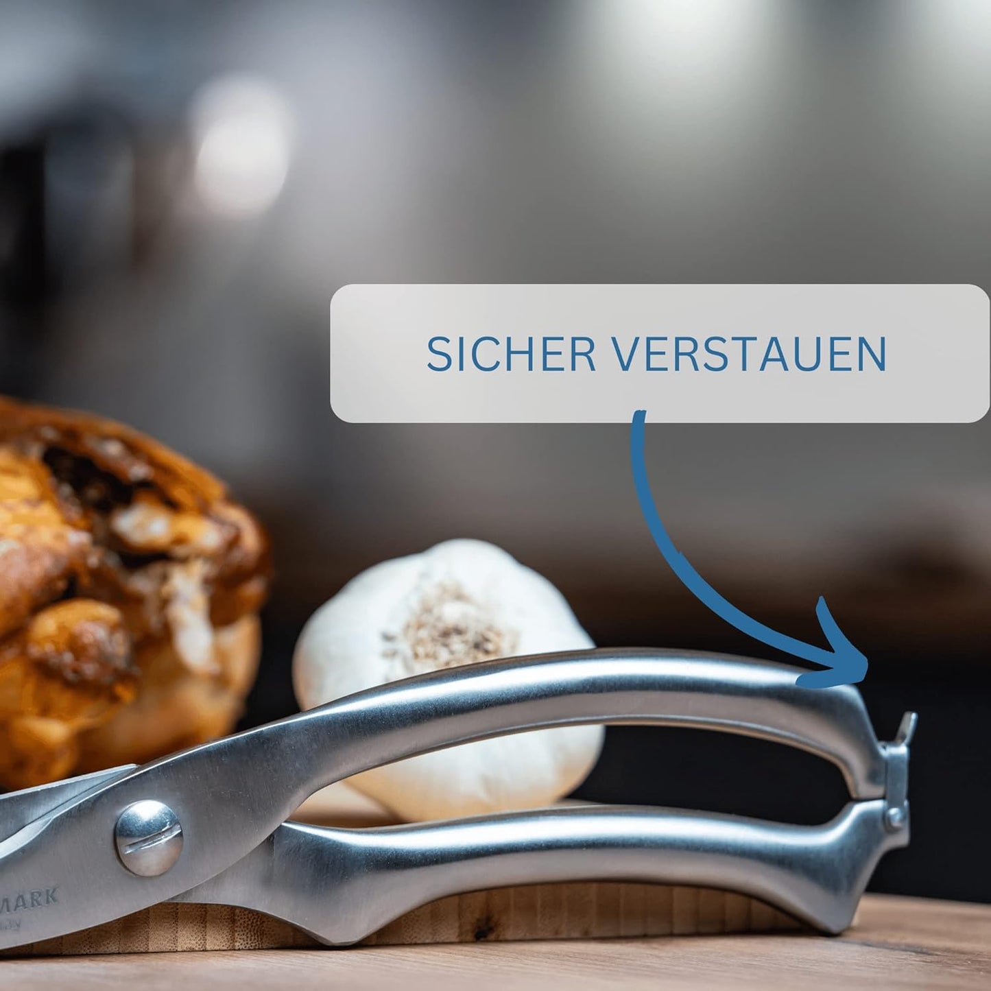 Geflügelschere mit Marinierpinsel, Modern, Set 2tlg.