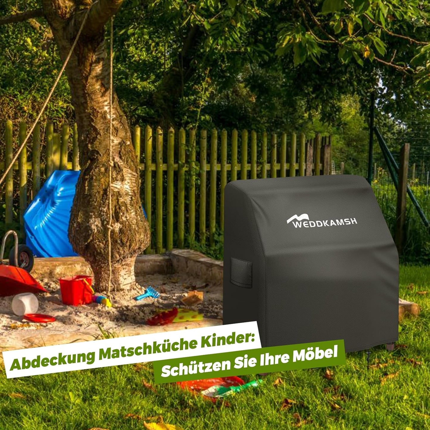 Matschküche Outdoor-Schutzhülle, 130x60x100cm (WxTxH)