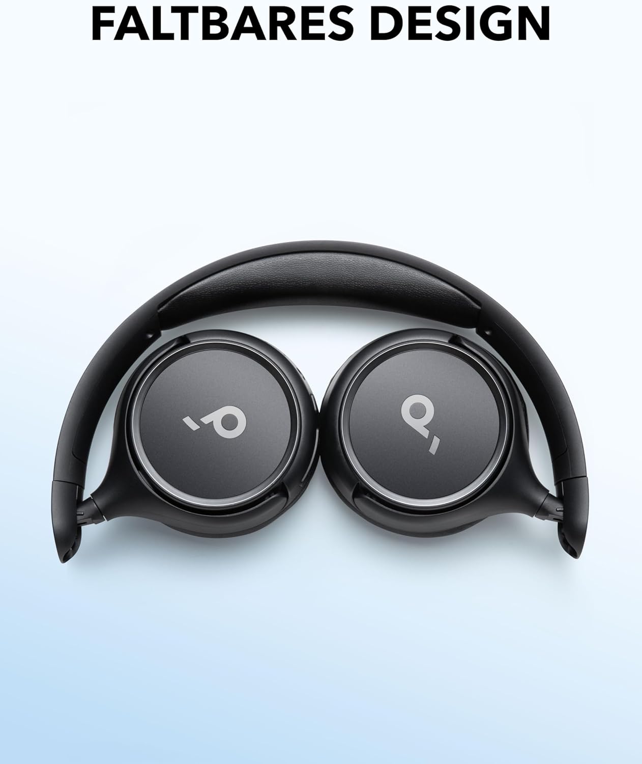 Kabellose On-Ear Kopfhörer H30i mit App-Steuerung, Schwarz