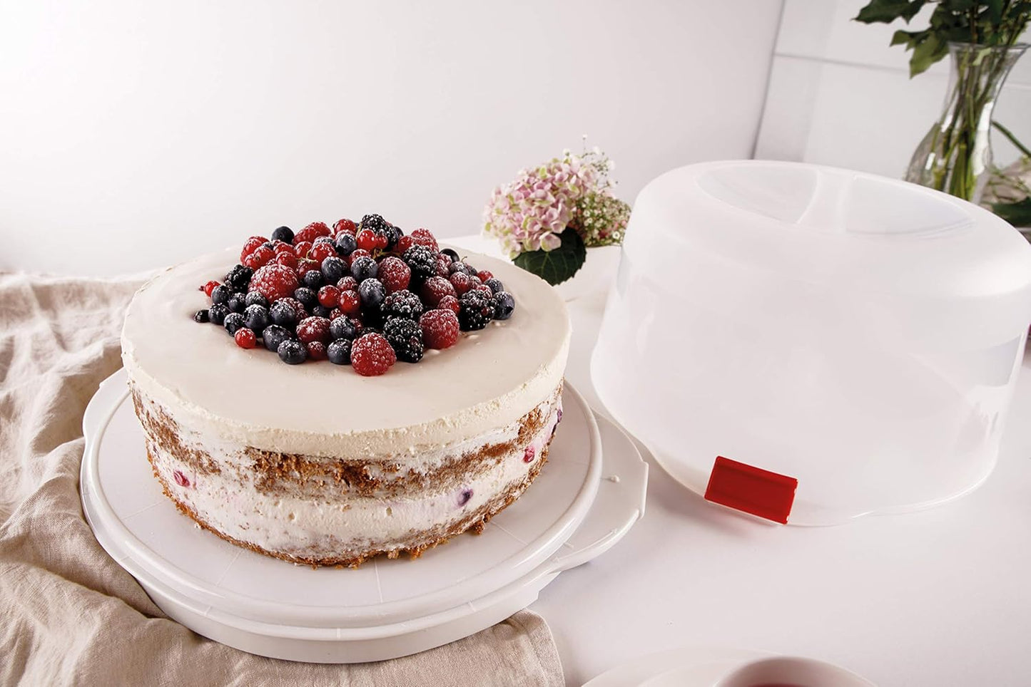 Kuchentransportbox mit Kühlakkus, Transportbox mit Akkus