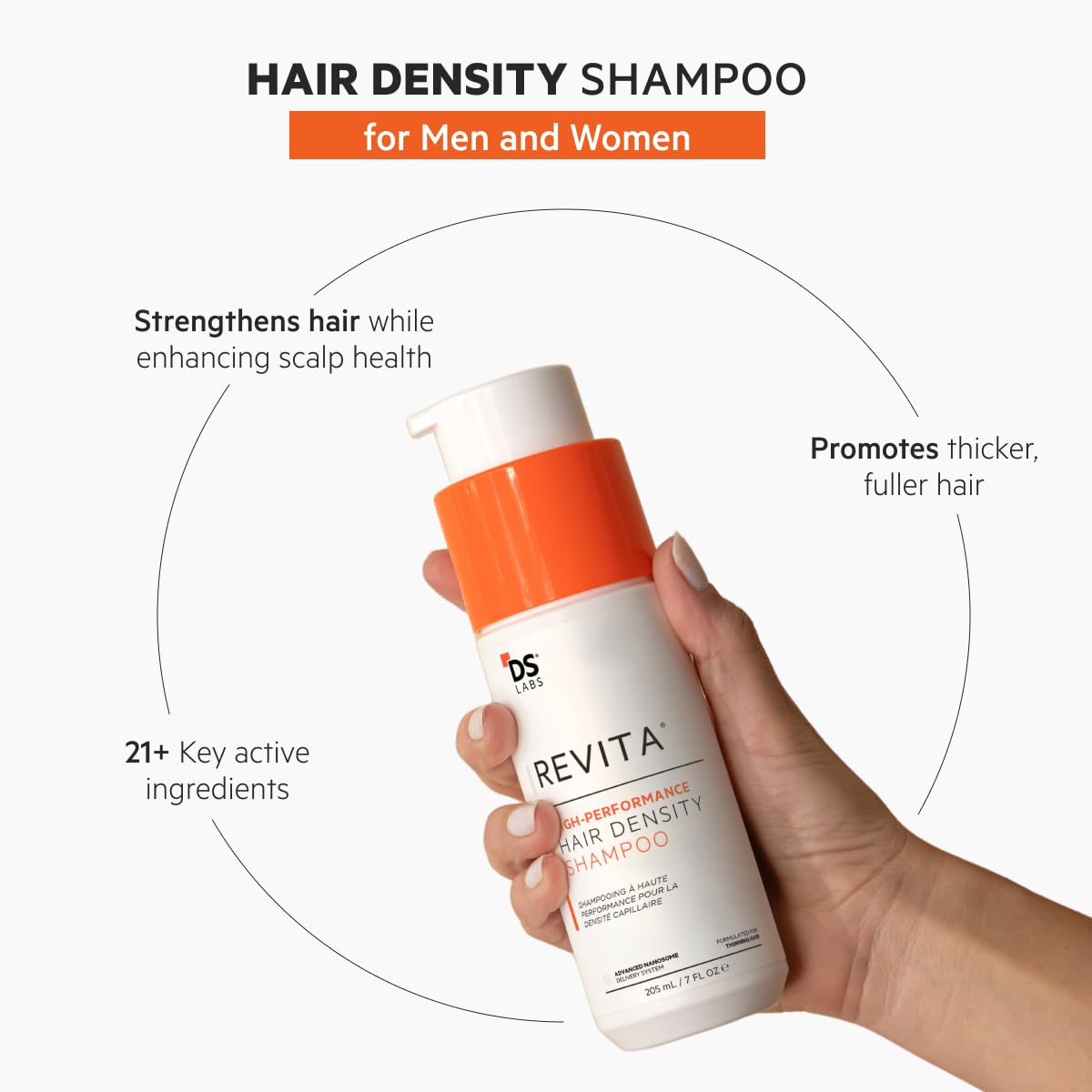 Shampoo & Spülung für Haarwachstum, 410 ml (1er Pack)