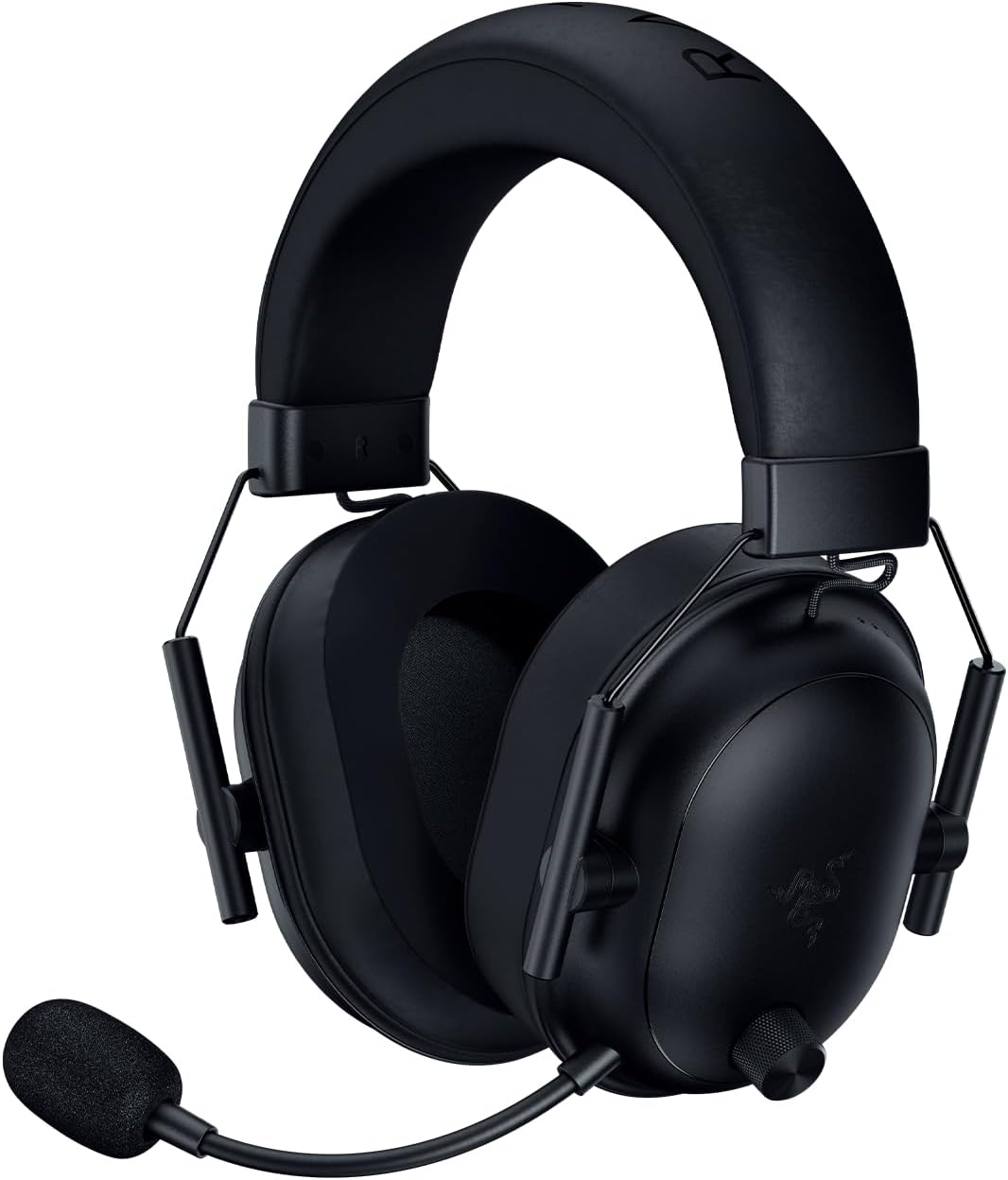 Kabelloses E-Sport Gaming-Headset HyperSpeed, Razer BlackShark V2 HyperSpeed Single Schwarz