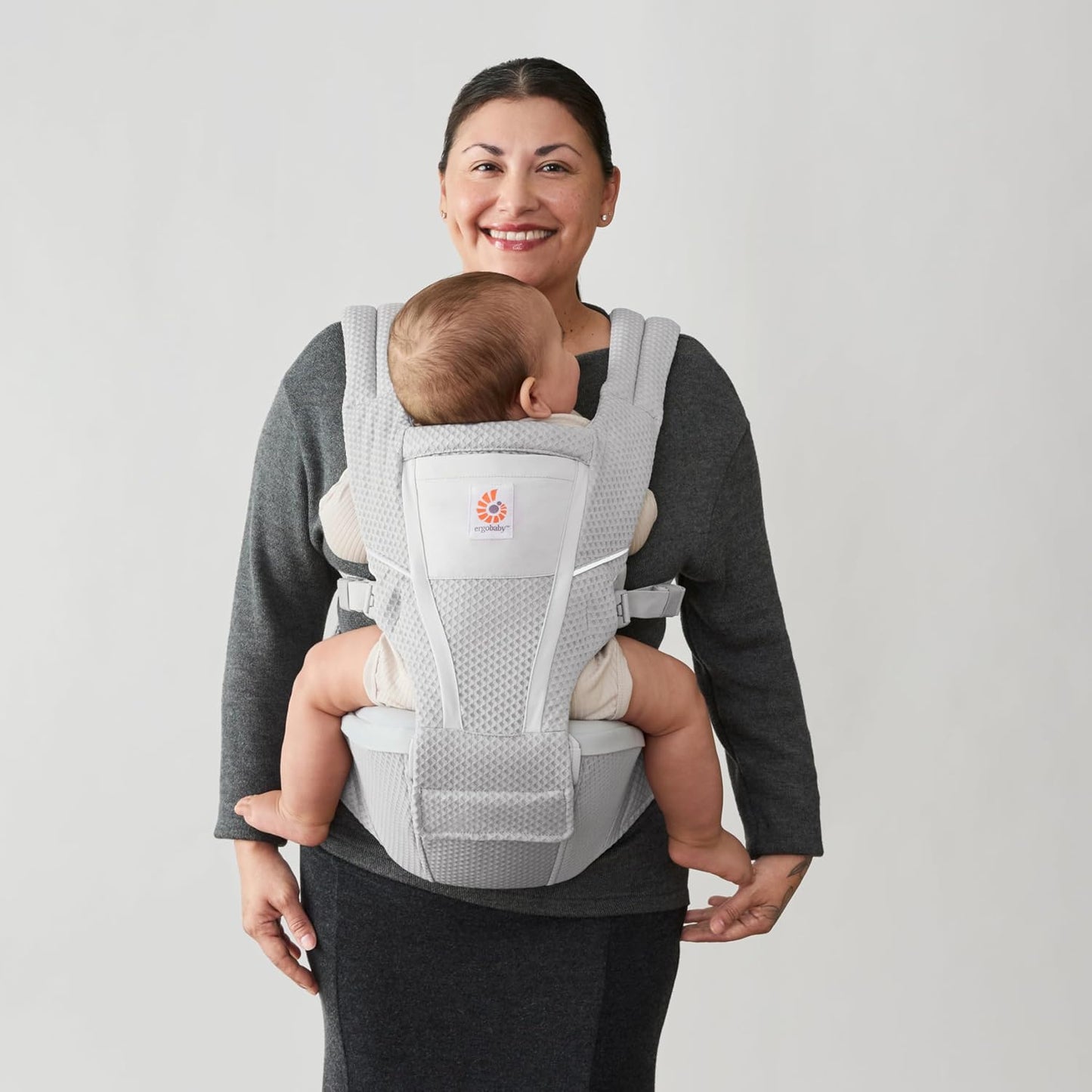 Alta Hüftsitz Babytrage, Alta Hip Seat Perlgrau