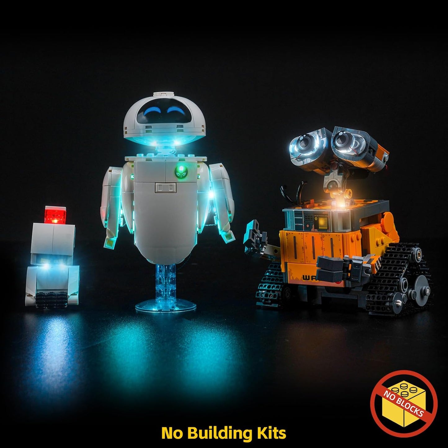 LED Licht-Set für WALL-E und EVE Modelle, 43279 WALL-E and EVE