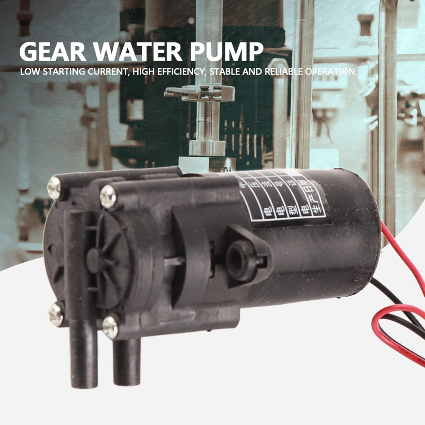 Mini Wasserpumpe DC 24 V selbstansaugend, normal