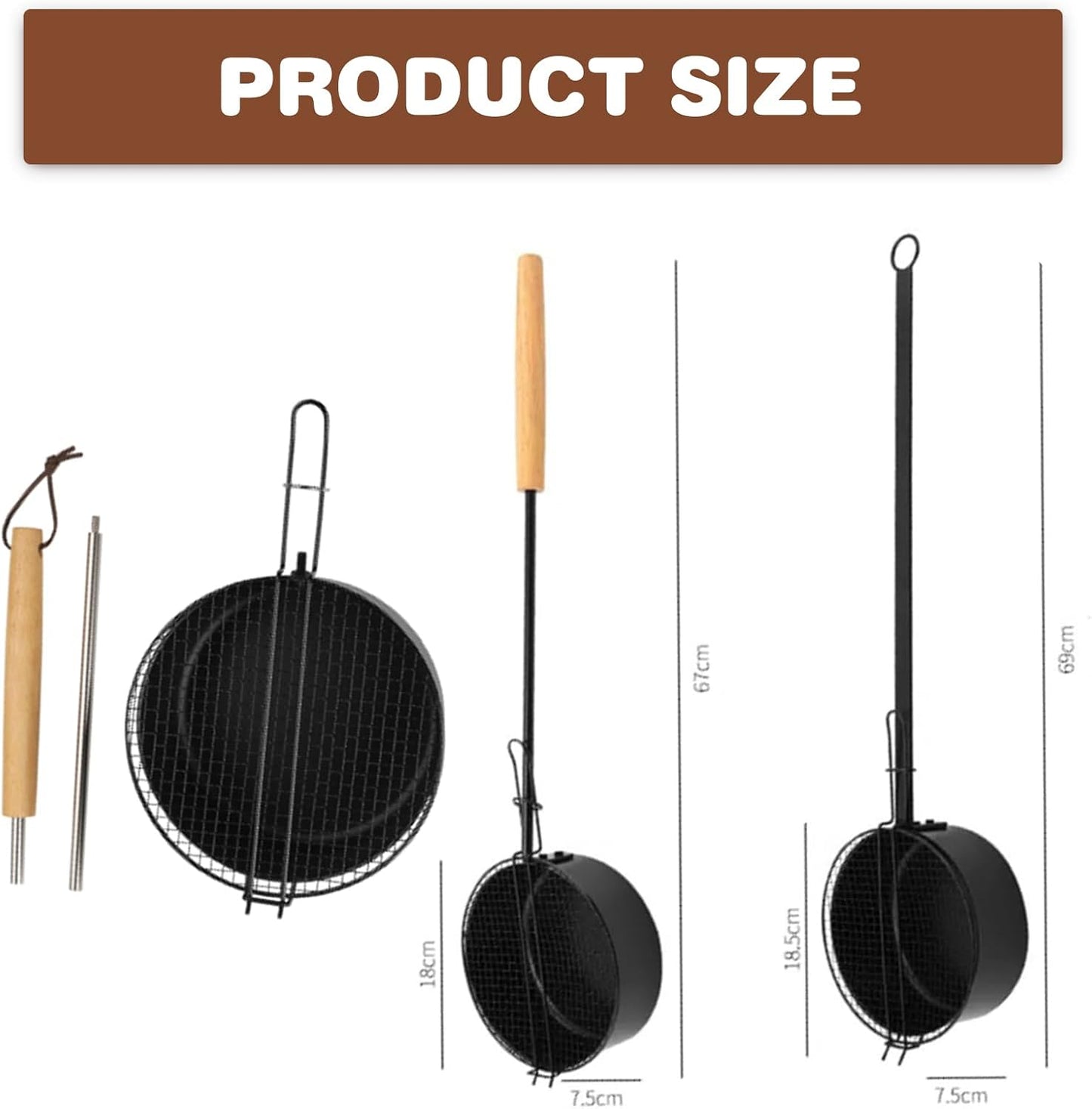 Popcornpfanne Outdoor