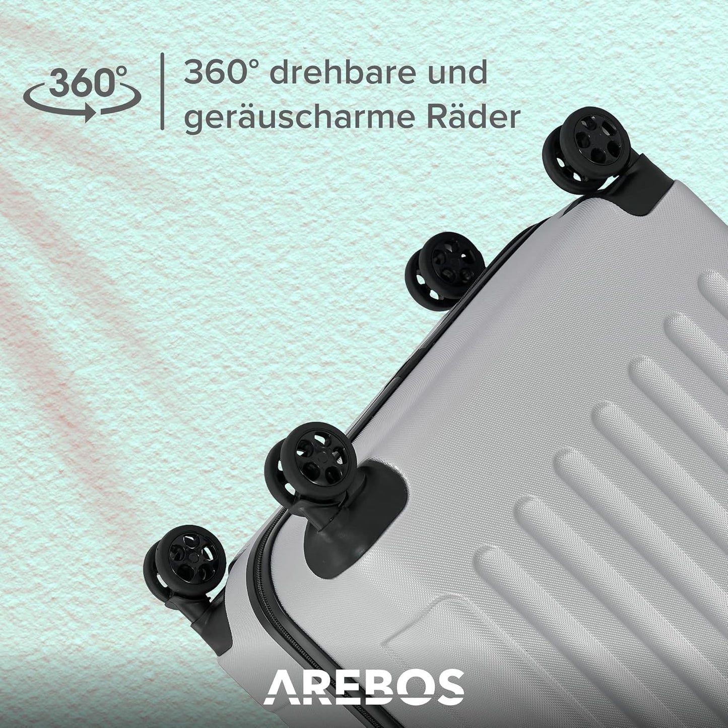 Reisekoffer, Silber
