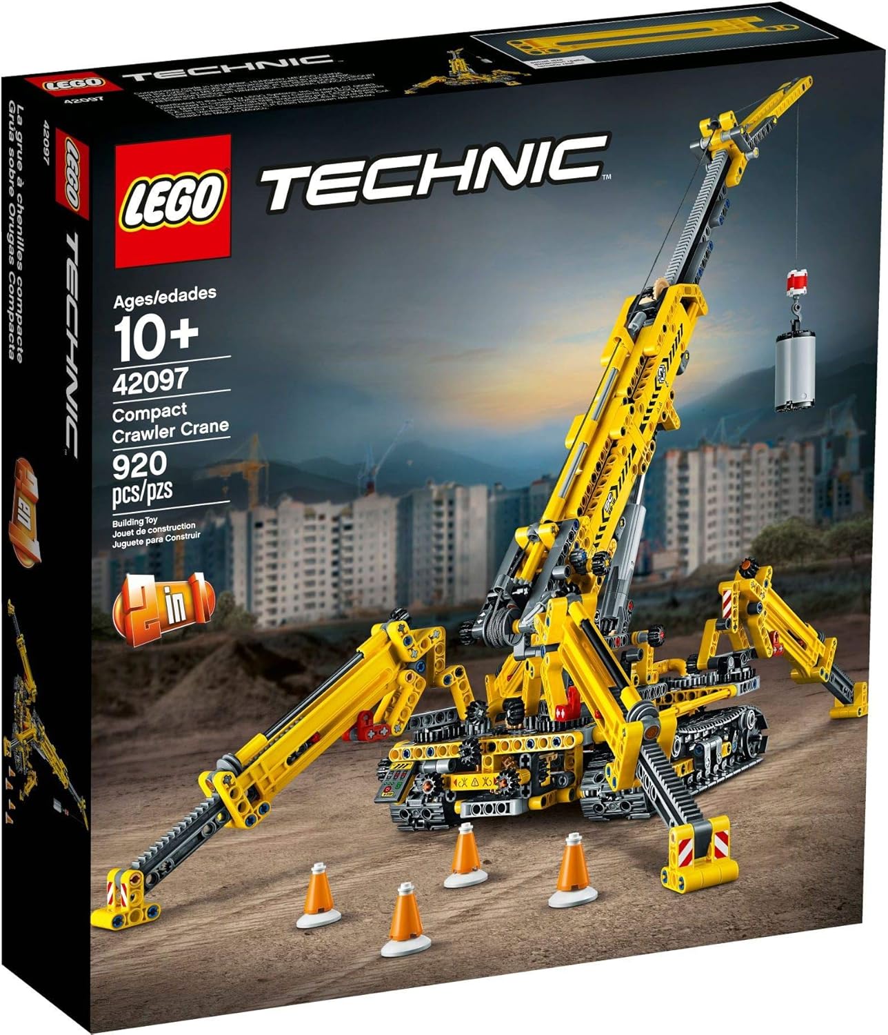Technic - Spinnenkran (42097), Standard Verpackung