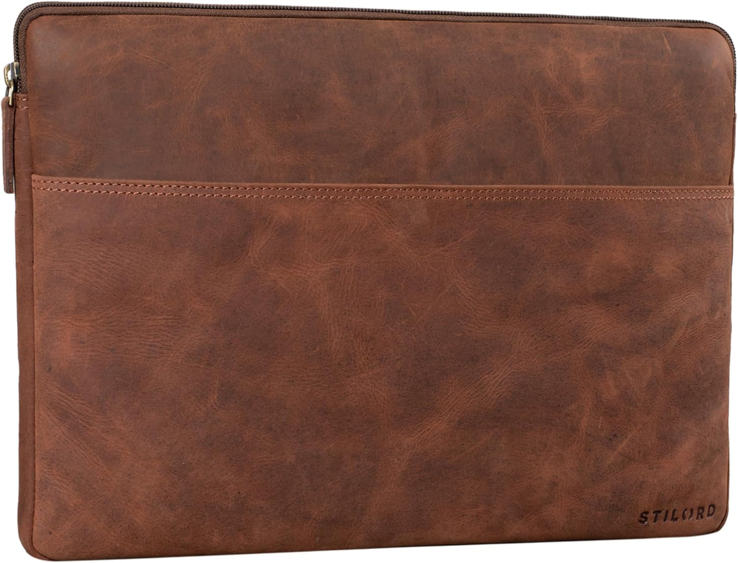 Vintage Laptop Sleeve Murphy, Veleta - Braun