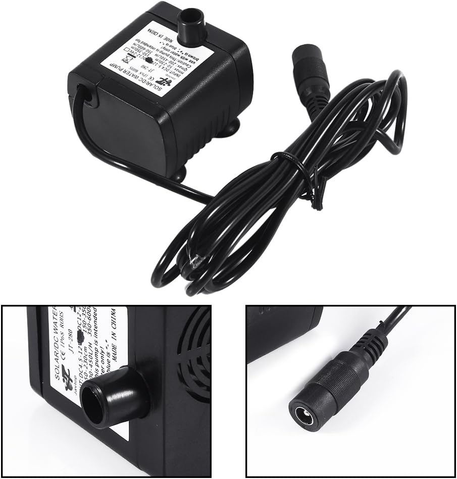 Solar Mini Tauchpumpe für Aquarium & Teich