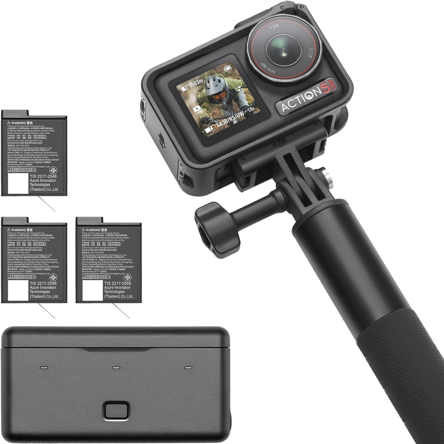 Osmo Action 5 Pro Adventure Combo, Adventure Combo