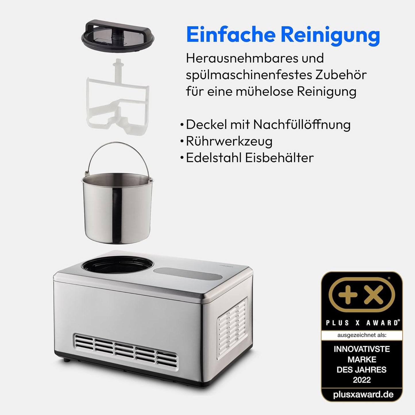 MD 12170 Eismaschine mit Kompressor