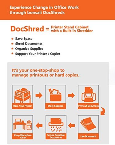 Doc Shred Fit Druckertisch Aktenvernichter
