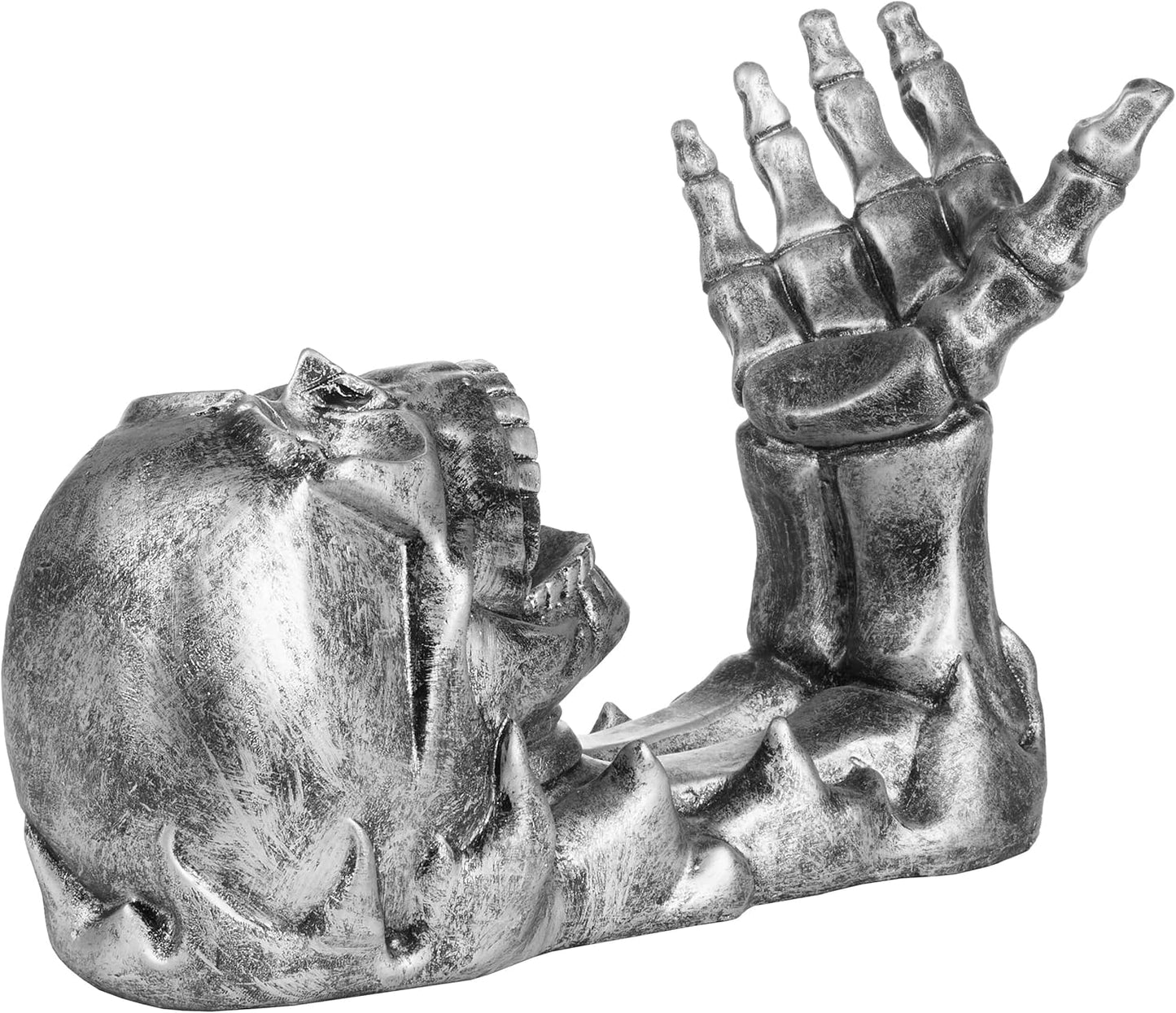 Weinflaschenhalter Totenkopf