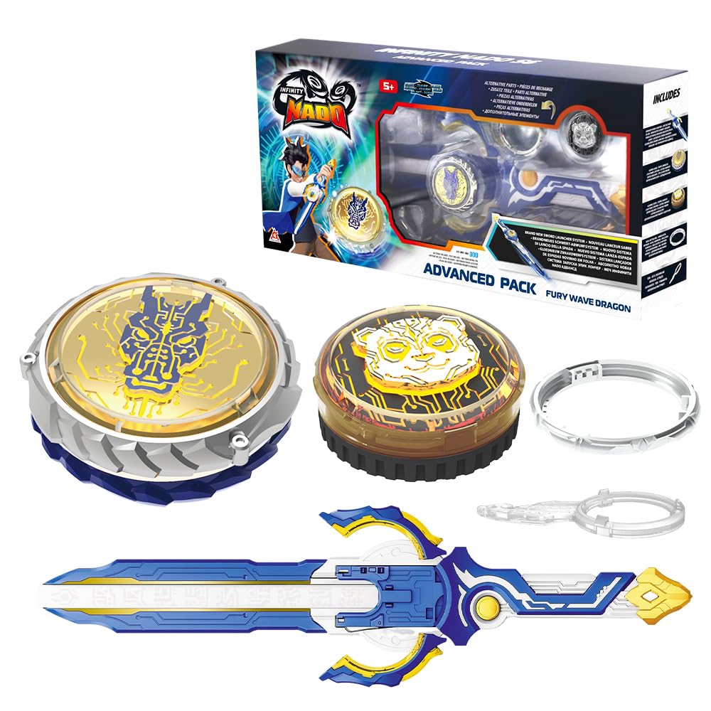 Battle Tops Kreisel Advanced Pack Fury Wave Dragon, Dragon