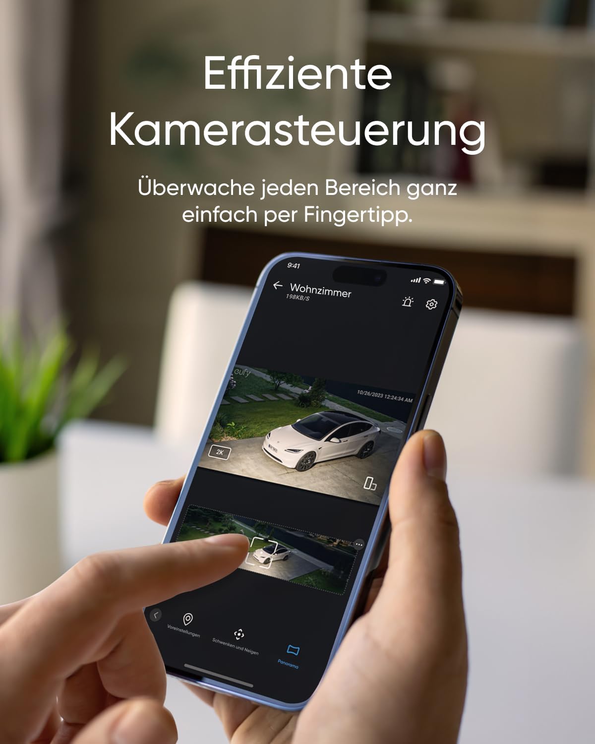 Flutlichtkamera E30 mit 360° Schwenk & Neigefunktion