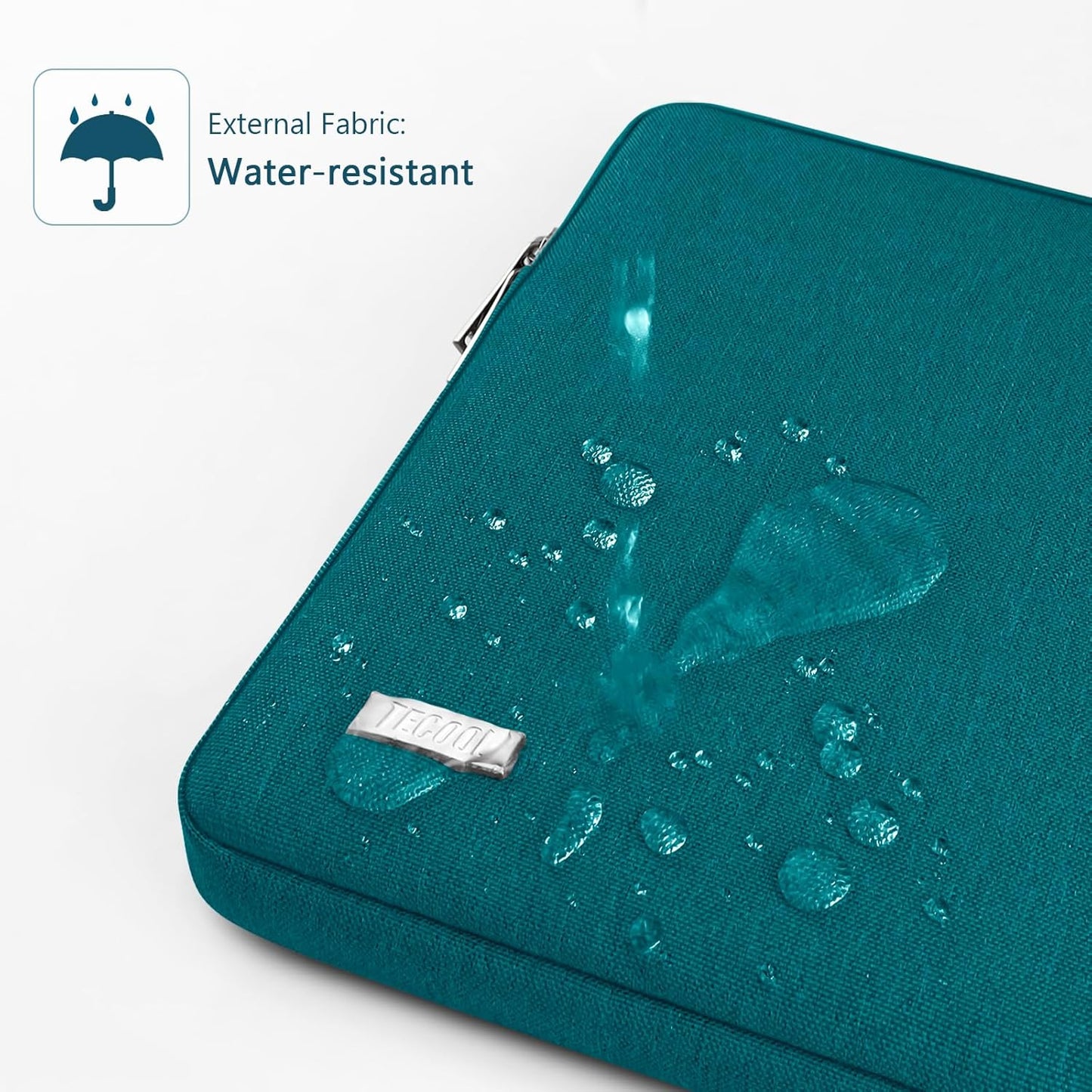 Wasserdichte Notebookhülle für 15.6 Zoll, 15.6 inch Teal