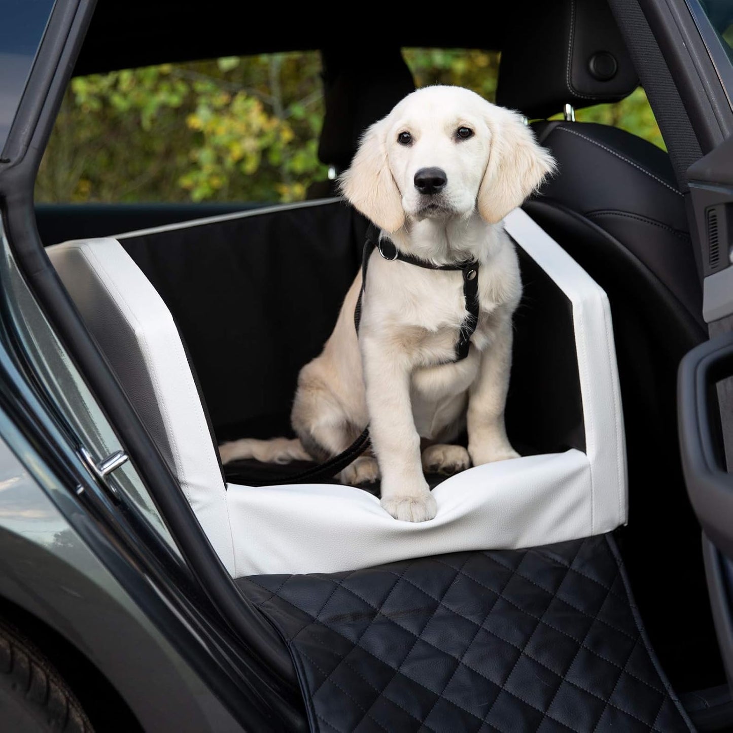 Hundeautositz, 55 x 70 x 38 cm Braun