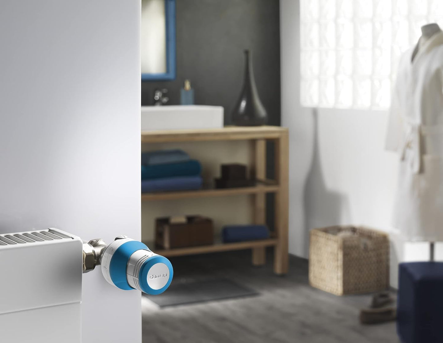 Senso Thermostatkopf M28, Blau