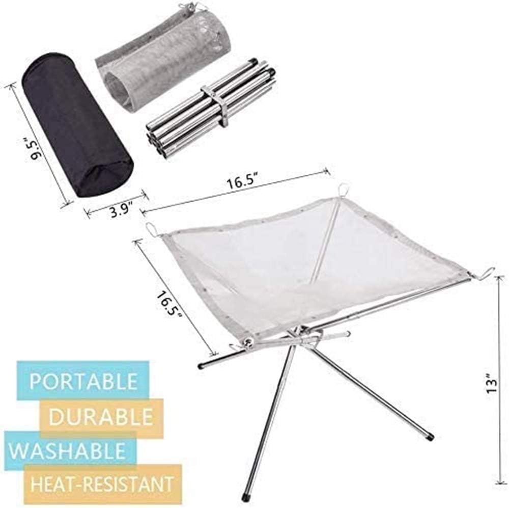 Tragbare Feuerstelle, 420*420*320mm