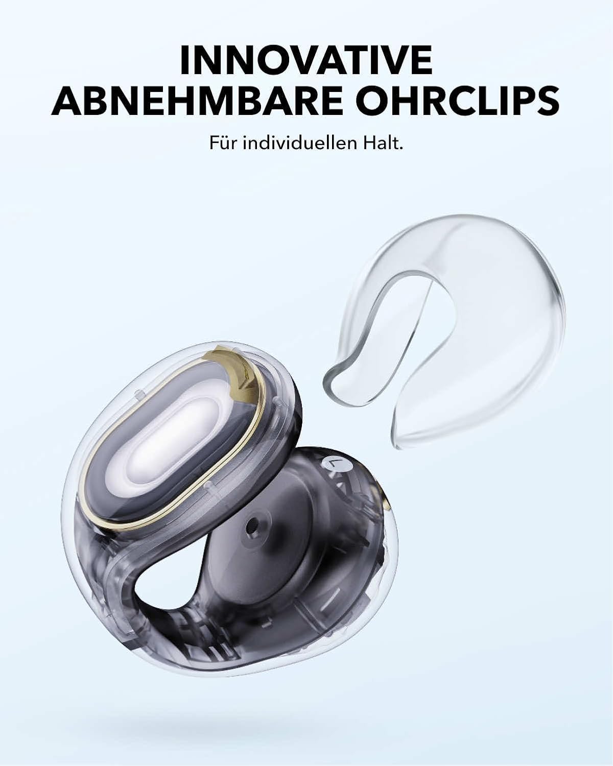 C30i Open-Ear Buds, Schwarz