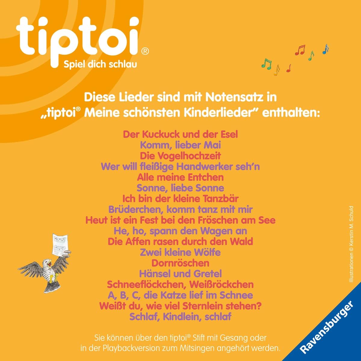 Tiptoi Starter-Set + Buch Meine schönsten Kinderlieder, Single