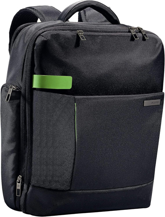 Erweiterbarer Complete Smart Traveller Business-Rucksack für Laptops bis 15,6 Zoll, Laptop 15,6 Zoll Rucksack Schwarz