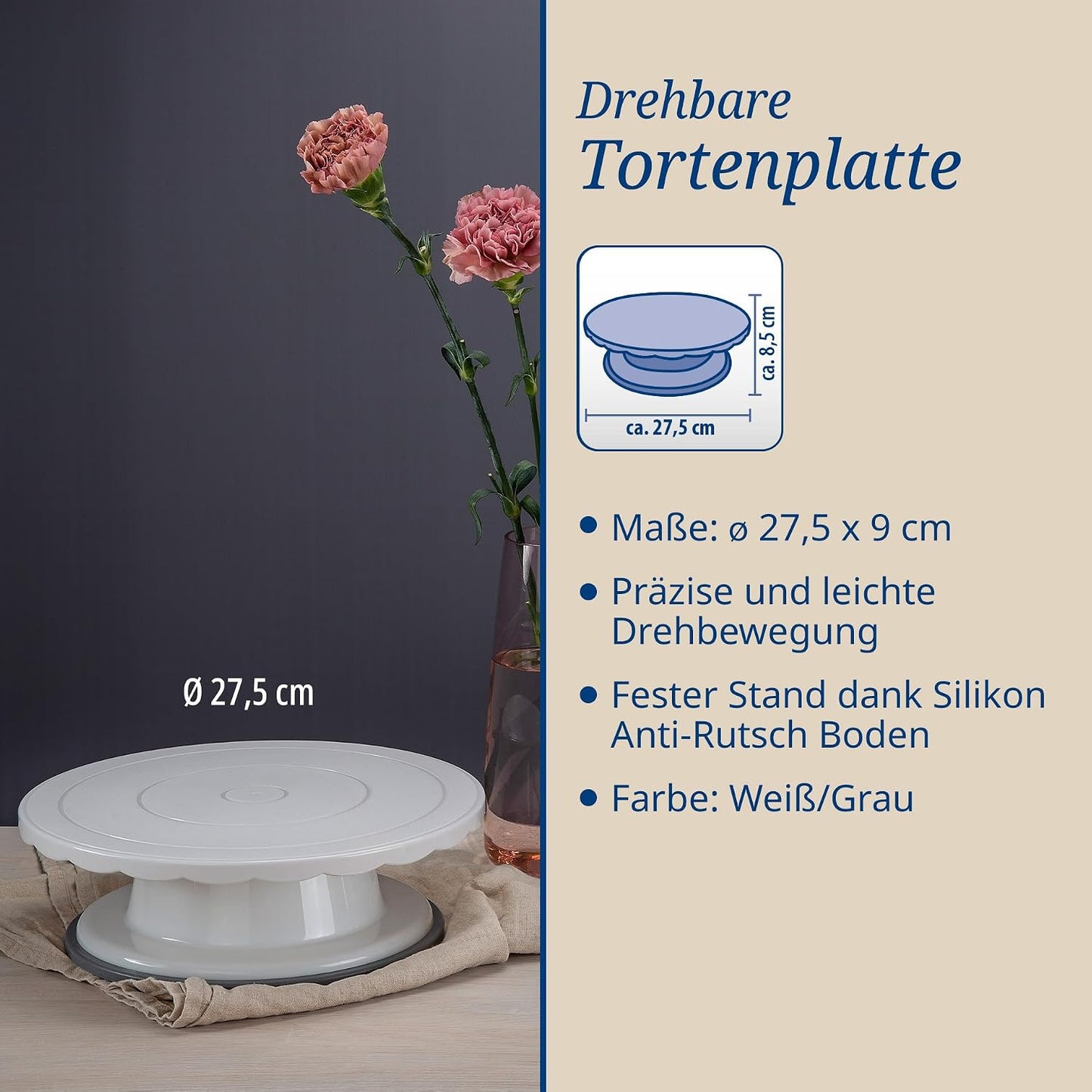 Dekorierdrehscheibe