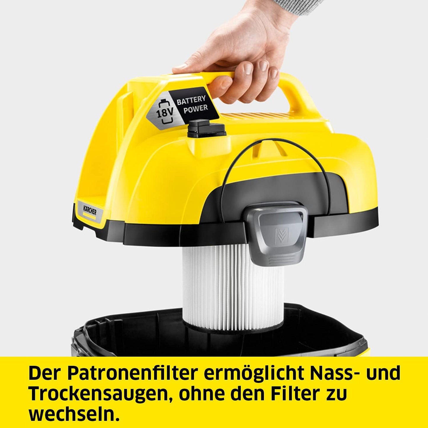 WD1 Compact Battery, ohne Akku, ohne Ladegerät