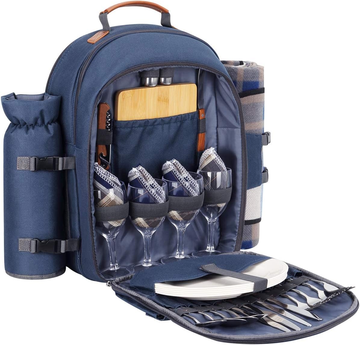 Picknick Rucksack, Marine / 4 person