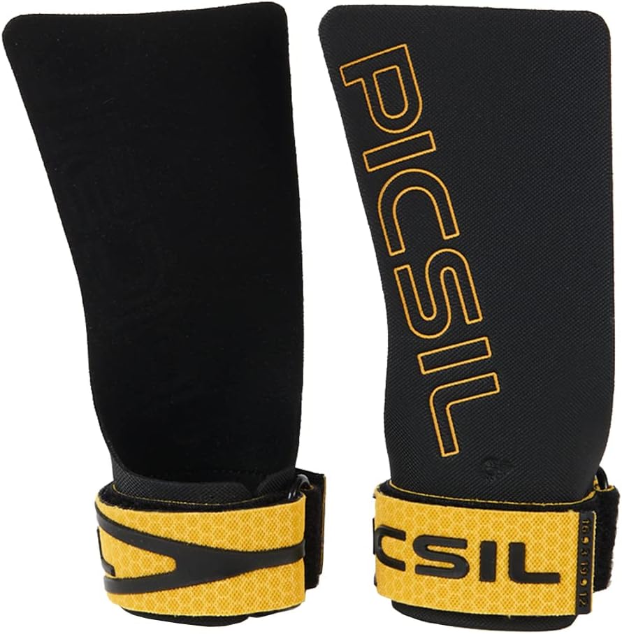 Fingerlose Trainingshandschuhe ohne Löcher, G (XS/S/M), Gold