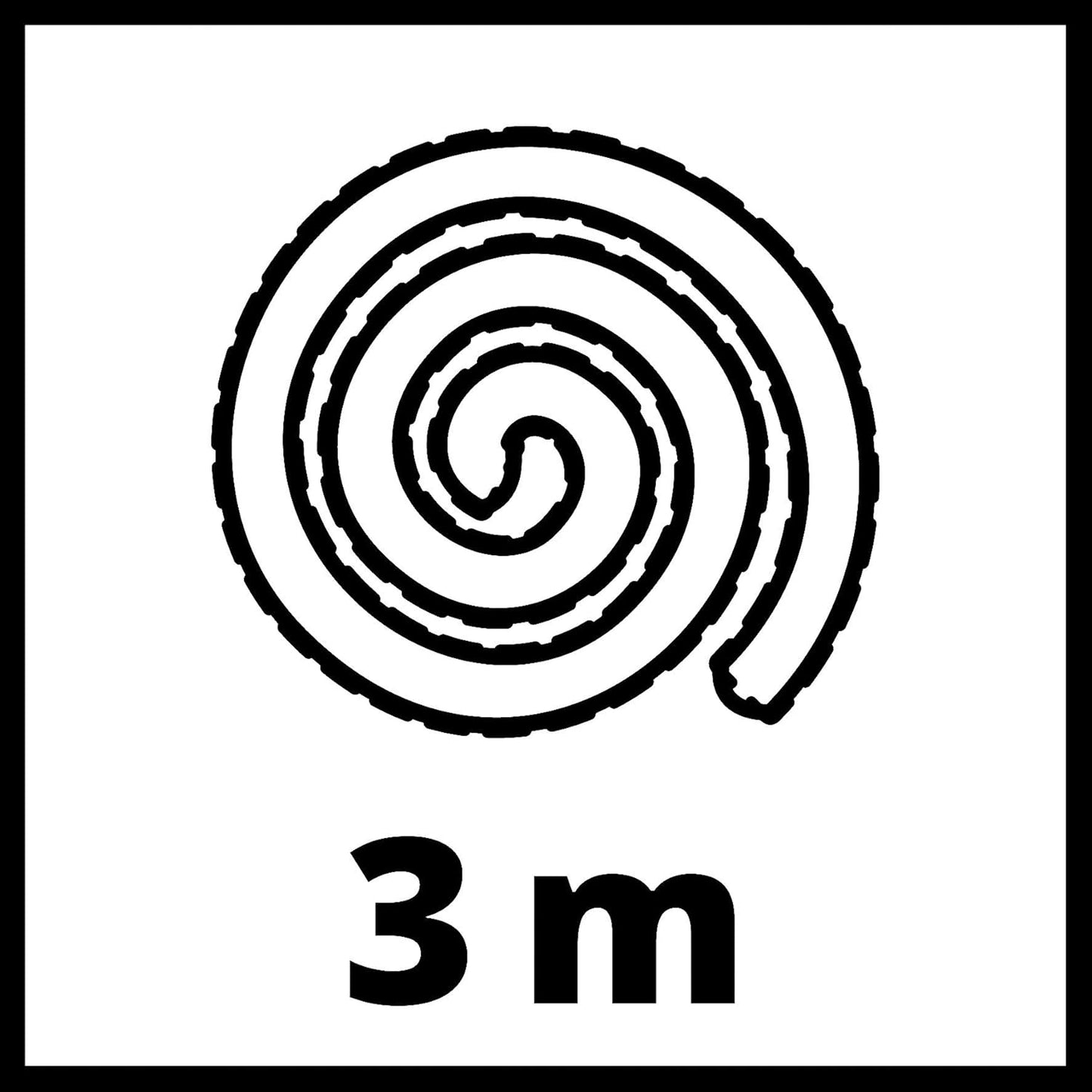 Saugschlauch für Nass-Trockensauger (3 m, inkl. Adapter), Neue Version, Einheitsgrösse