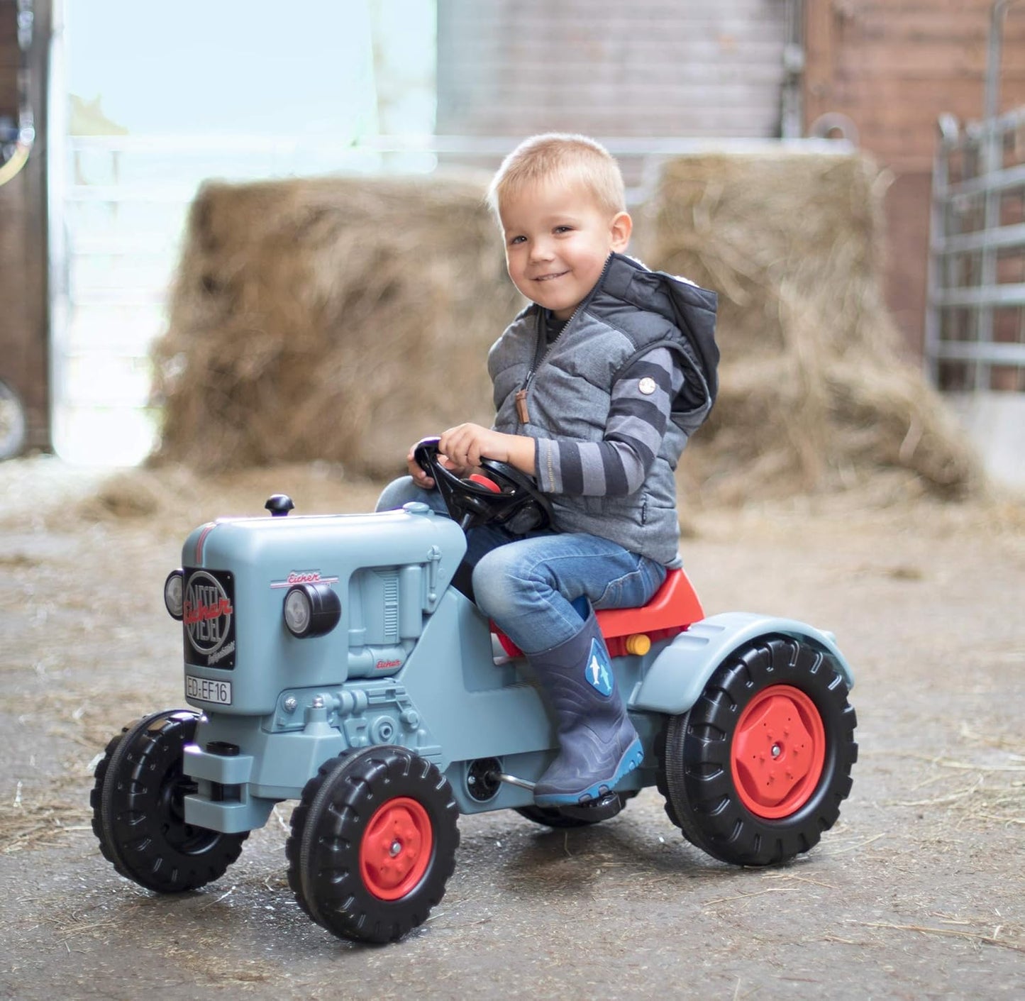 Traktor Eicher Diesel ED 16, Grau Single